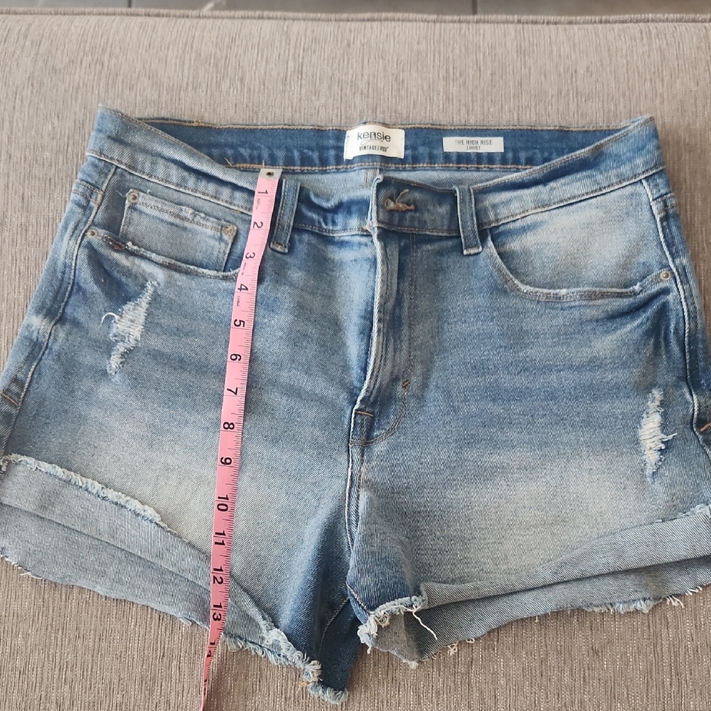 Kensie Light Blue Jean Shorts.